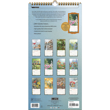Calendrier Vertical Lang 2027 Songbirds