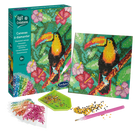 DIAMOND PAINTING CANVAS - TOUCAN