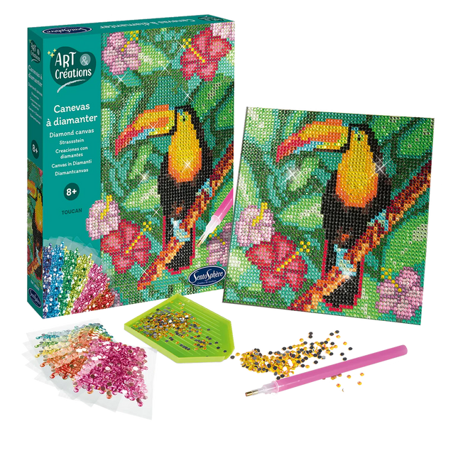CANEVAS A DIAMANTER - TOUCAN