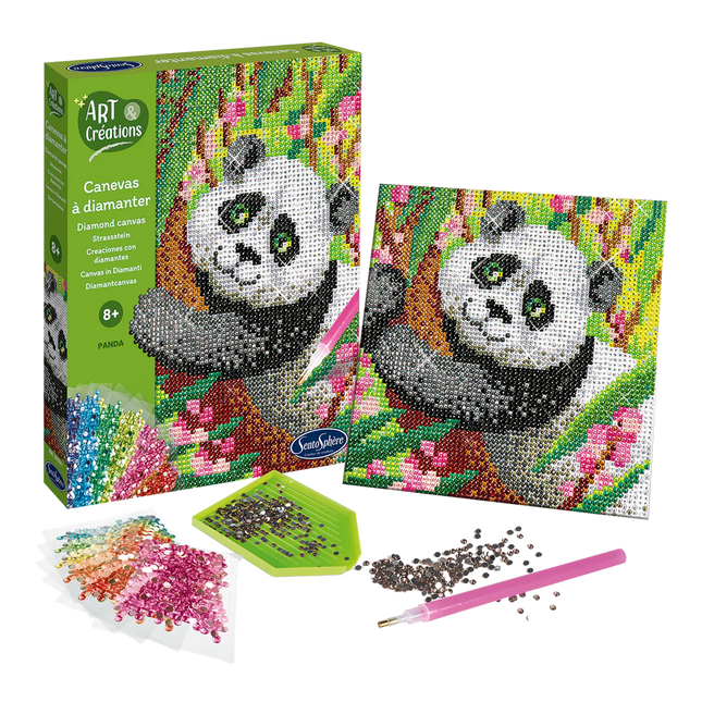 CANEVAS À DIAMANTER - PANDA