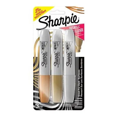 Marqueur Sharpie-Permanent metallique 3/Pqt