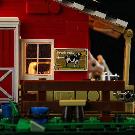 Lumibricks The Cow Barn 1368PCS