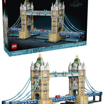 LEGO® Architecture Le Tower Bridge, Bâtiment Célèbre 21067