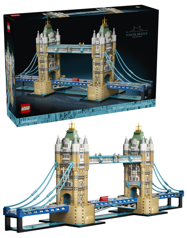 LEGO® Architecture Le Tower Bridge, Bâtiment Célèbre 21067
