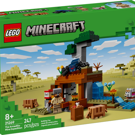 LEGO® Minecraft® Armadillo Mine Expedition Videogame Minifigure 21269