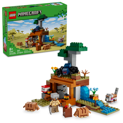 LEGO® Minecraft® Armadillo Mine Expedition Videogame Minifigure 21269