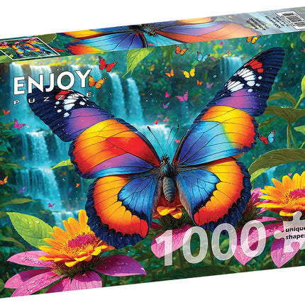 C-T Enjoy Butterfly in the Forest | 1000 Piece | AI Assistance