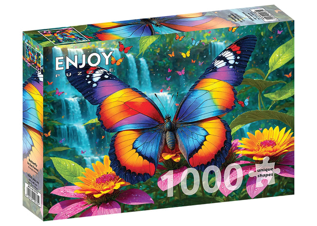 C-T Enjoy Butterfly in the Forest | 1000 Piece | AI Assistance