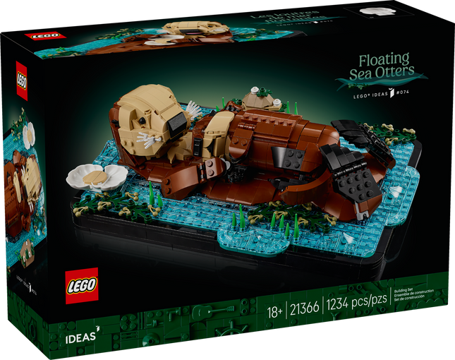Lego Ideas 21366 Les loutres de mer flottantes