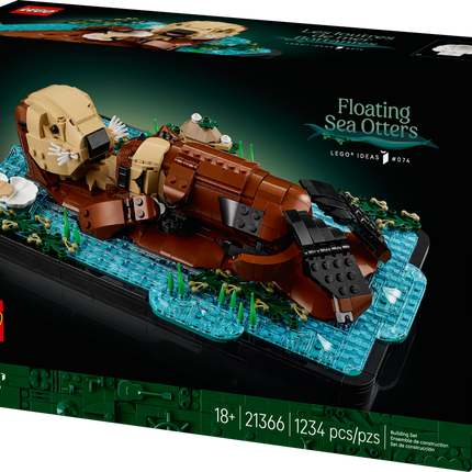 Lego Ideas 21366 Floating Sea Otters