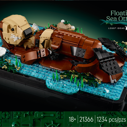Lego Ideas 21366 Floating Sea Otters