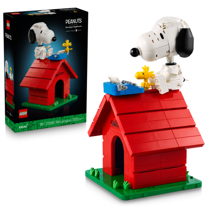 LEGO® Ideas Peanuts: Snoopy's Doghouse, Set 21368