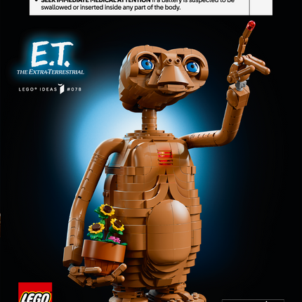 LEGO® Ideas E.T. the Extra-Terrestrial, Set 21370