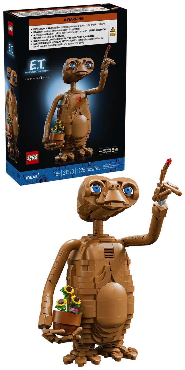 LEGO® Ideas E.T. the Extra-Terrestrial, Ensemble 21370