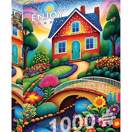 C-T Enjoy House of Colors | 1000 Pieces | AI Assistance