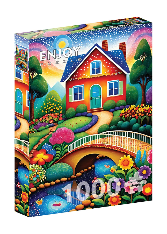 C-T Enjoy House of Colors | 1000 Piece | AI Assistance