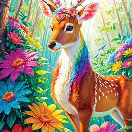 C-T Enjoy Magical Deer | 1000 Piece | AI Assistance