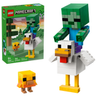 LEGO® Minecraft® The Chicken Ride, Decorative Building Toy 21582