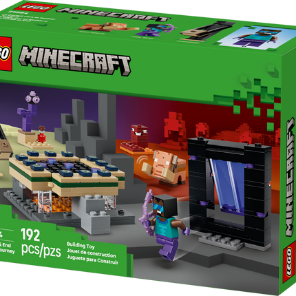Lego Minecraft 21584 Le portail vers le Nether et l’End