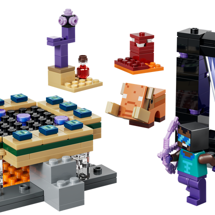 Lego Minecraft 21584 Le portail vers le Nether et l’End
