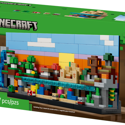 Lego Minecraft 21589 Biomes miniatures