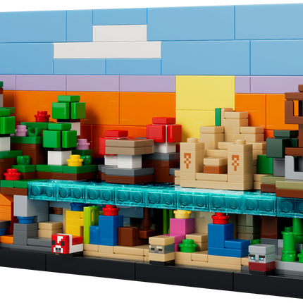 Lego Minecraft 21589 Biomes miniatures