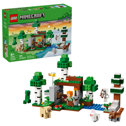 LEGO® Minecraft® The First Night Adventure, Toy 21593