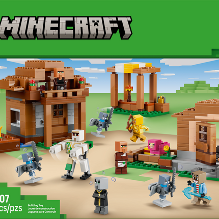 LEGO® Minecraft® The Illager Raid, Toy Set 21596