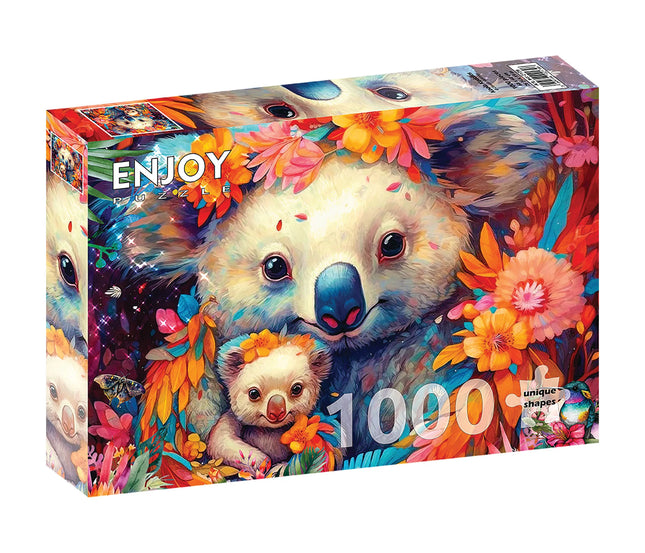 C-T Enjoy Koala Kuddles | 1000 Piece | AI Assistance