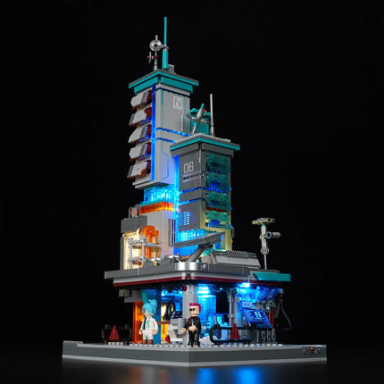 Lumibricks Neon Tech Station