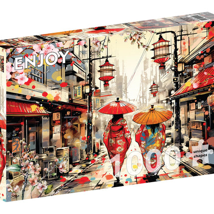 C-T Enjoy Tokyo Stroll | 1000 Piece | AI Assistance