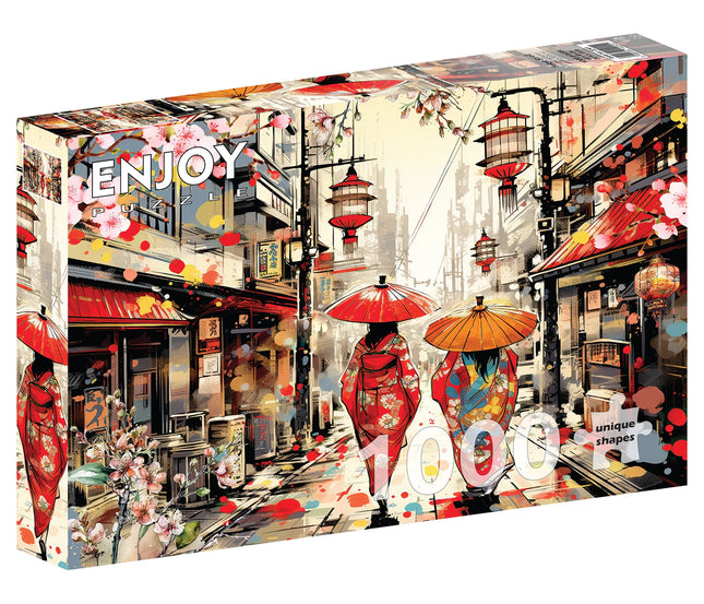 C-T Enjoy Tokyo Stroll | 1000 Piece | AI Assistance