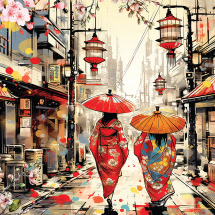 C-T Enjoy Tokyo Stroll | 1000 Piece | AI Assistance