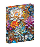 C-T Enjoy Pearlescent Waterlilies | 1000 Piece | AI Assistance