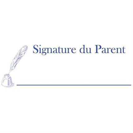 Large format self-inking stamp Original Printy 4.0 4911 Parent's Signature 
