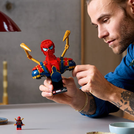 Lego 76326 Iron Spider-Man Bust