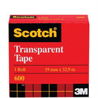 Scotch® Clear Adhesive Tape Refill 19 mm x 33 m