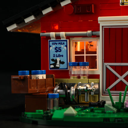 Lumibricks The Cow Barn 1368PCS