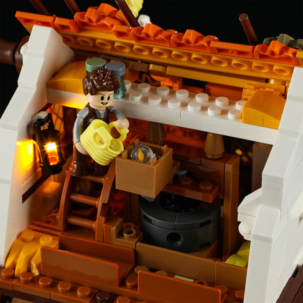 Lumibricks water mill 1278PCS