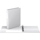 Davis Group Essential No-Gap D-Ring Binder, 1 in., White 