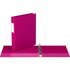 Davis Group Essential No-Gap D-Ring Binder, 1 in., Pink 