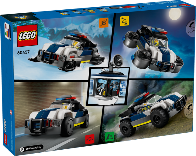 Lego 60457 Le garage de personnalisation de voitures de police