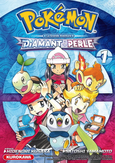 POKEMON DIAMANT PERLE - PLATINE - T.01