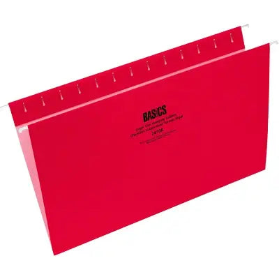 Chemises suspendues rouge légal de Basics