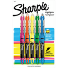 Surligneurs liquid stylo de sharpie®, couleurs assoties, 5/pqt