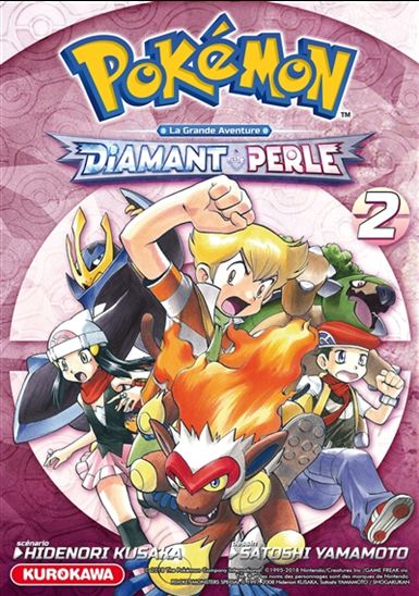 POKEMON DIAMANT PERLE - PLATINE - T.02