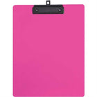 Planchette à pince rose rose
