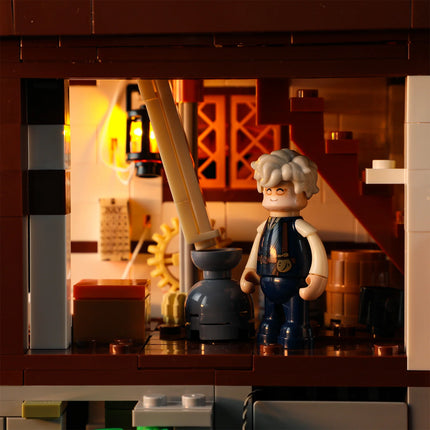 Lumibricks water mill 1278PCS