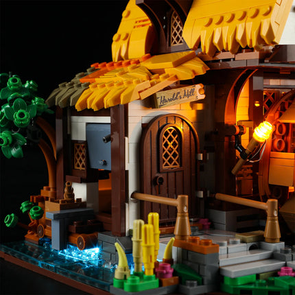 Lumibricks water mill 1278PCS