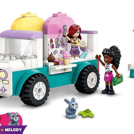 Lego Friends 42644 Le camion de crème glacée de Heartlake City